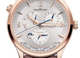 Jaeger-LeCoultre Master Geographic Q4122520 (2026) - Zilver wijzerplaat 40mm Roségoud