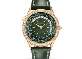 Patek Philippe World Time 7130R-014 (2025) - Green dial 36 mm Rose Gold case