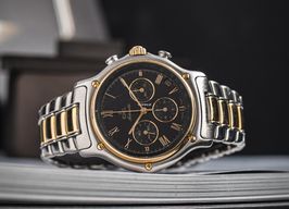 Ebel 1911 1134901 (Onbekend (willekeurig serienummer)) - Zwart wijzerplaat 40mm Geelgoud