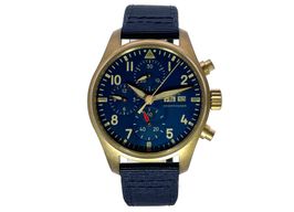 IWC Pilot Chronograph IW388109 (2023) - Blauw wijzerplaat 41mm Brons