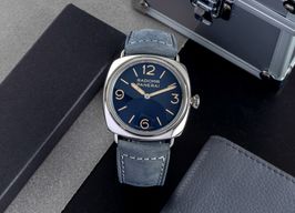 Panerai Radiomir PAM01383 (Unknown (random serial)) - Blue dial 45 mm Steel case