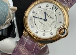 Cartier Ballon Bleu 36mm WJBB0010 (2024) - Zilver wijzerplaat 36mm Roségoud