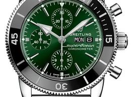 Breitling Superocean Heritage A13313121L1A1 (2026) - Groen wijzerplaat 44mm Staal