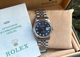 Rolex Datejust 36 16234 (2000) - Blue dial 36 mm Steel case
