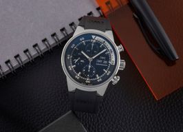 IWC Aquatimer Chronograph IW371933 (Unknown (random serial)) - Black dial 42 mm Steel case
