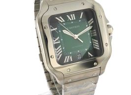 Cartier Santos WSSA0062 (2025) - Groen wijzerplaat 40mm Staal