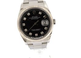 Rolex Datejust 36 126234 (2019) - Zwart wijzerplaat 36mm Staal