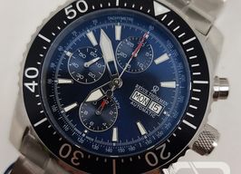 Revue Thommen Diver's Day-Date Chronograph 17030.6123 (2024) - Blauw wijzerplaat 45mm Staal