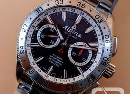 Alpina Alpiner AL-860DGS5AQ6B-CW (2024) - Zwart wijzerplaat 44mm Staal