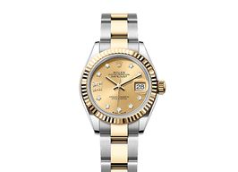 Rolex Lady-Datejust 279173 (2025) - Champagne dial 28 mm Gold/Steel case