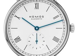 NOMOS Ludwig 33 244 (2026) - Wit wijzerplaat 33mm Staal