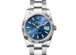 Rolex Datejust 36 126234-0018 (2024) - Blue dial 36 mm Steel case