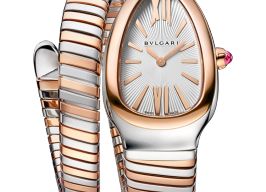 Bulgari Serpenti 103708 (2026) - White dial 35 mm Gold/Steel case