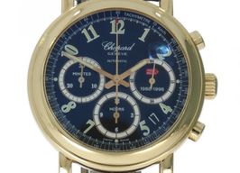 Chopard Mille Miglia 161250 (Unknown (random serial)) - Black dial 39 mm Yellow Gold case