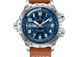 Hamilton Khaki Aviation H77765541 (2025) - Blue dial 45 mm Steel case