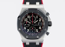 Audemars Piguet Royal Oak Offshore Chronograph 26470SO.OO.A002CA.01 (2019) - Zwart wijzerplaat 42mm Staal
