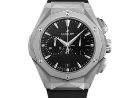 Hublot Classic Fusion Chronograph 549.NI.1270.RX.ORL23 (2025) - Zwart wijzerplaat 41mm Titanium