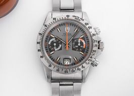 Tudor Montecarlo 7159/0 (Unknown (random serial)) - Grey dial 40 mm Steel case