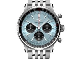 Breitling Navitimer 1 B01 Chronograph AB0138241C1A1 (2023) - Blauw wijzerplaat 43mm Staal