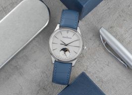Jaeger-LeCoultre Master Ultra Thin Moon Q1258420 (Unknown (random serial)) - Silver dial 34 mm Steel case