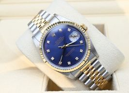 Rolex Datejust 36 16233 (1991) - Blue dial 36 mm Gold/Steel case