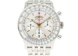 Breitling Navitimer 1 B01 Chronograph AB0139 (2024) - Silver dial 41 mm Steel case