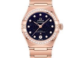 Omega Constellation 131.55.29.20.53.003 (2025) - Blue dial 29 mm Rose Gold case