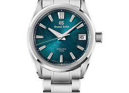 Grand Seiko Evolution 9 Collection SLGA025 (2026) - Blauw wijzerplaat 40mm Staal