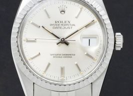 Rolex Datejust 36 16030 (1983) - Zilver wijzerplaat 36mm Staal