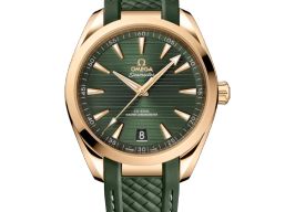 Omega Seamaster Aqua Terra 220.52.41.21.10.001 (2026) - Green dial 41 mm Yellow Gold case