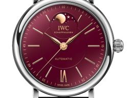 IWC Portofino Automatic IW459604 (2026) - Red dial 37 mm Steel case
