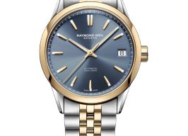 Raymond Weil Freelancer 2741-STP-50001 (2026) - Blauw wijzerplaat 40mm Goud/Staal
