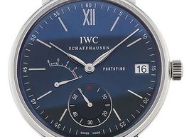 IWC Portofino Hand-Wound IW510106 (2024) - Blauw wijzerplaat 45mm Staal