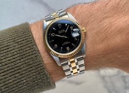 Tudor Prince Date 74033 (Unknown (random serial)) - Gold dial 34 mm Gold/Steel case