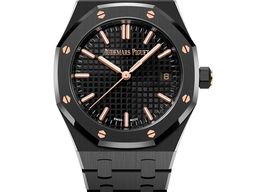Audemars Piguet Royal Oak Selfwinding 77350CE.OO.1266CE.01.A (2025) - Black dial 34 mm Ceramic case