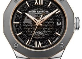 Baume & Mercier Riviera M0A10720 (2026) - Grijs wijzerplaat 39mm Staal