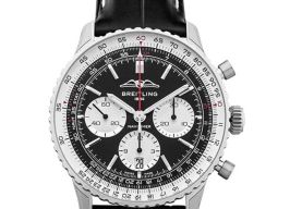 Breitling Navitimer 1 B01 Chronograph AB0138211B1P1 (2024) - Zwart wijzerplaat 43mm Staal