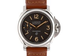 Panerai Luminor Marina PAM00632 (2018) - Bruin wijzerplaat 44mm Staal