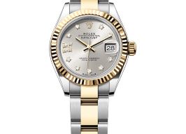 Rolex Lady-Datejust 279173 (2025) - Zilver wijzerplaat 28mm Goud/Staal
