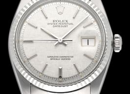 Rolex Datejust 1601 (1976) - Zilver wijzerplaat 36mm Staal