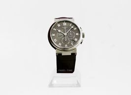Breguet Marine 5527TI/G2/9WV (2025) - Grey dial 43 mm Titanium case