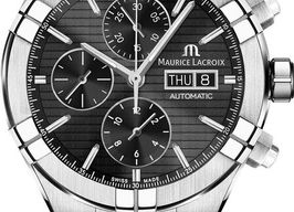 Maurice Lacroix Aikon AI6038-SS001-330-1 (2025) - Zwart wijzerplaat 44mm Staal