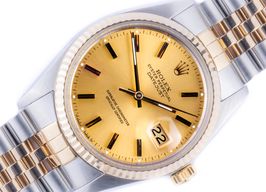 Rolex Datejust 36 16013 (Onbekend (willekeurig serienummer)) - 36mm Goud/Staal