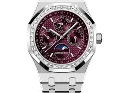 Audemars Piguet Royal Oak 26598BC.ZZ.1220BC.01 (2025) - Purple dial 41 mm White Gold case