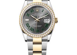 Rolex Datejust 36 126283RBR (2025) - Grijs wijzerplaat 36mm Staal