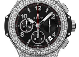 Hublot Big Bang 41 mm 341.SX.130.RX.174 (2026) - Zwart wijzerplaat 41mm Staal