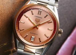 TAG Heuer Carrera Lady WBN2350.BD0000 (2025) - Pink dial 36 mm Gold/Steel case