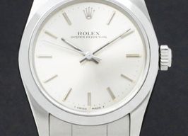 Rolex Oyster Perpetual 31 67480 (1989) - Zilver wijzerplaat 31mm Staal