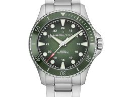 Hamilton Khaki Navy H82525160 (2026) - Groen wijzerplaat 43mm Staal