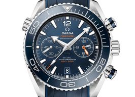 Omega Seamaster Planet Ocean Chronograph 215.33.46.51.03.001 (2024) - Blauw wijzerplaat 46mm Staal